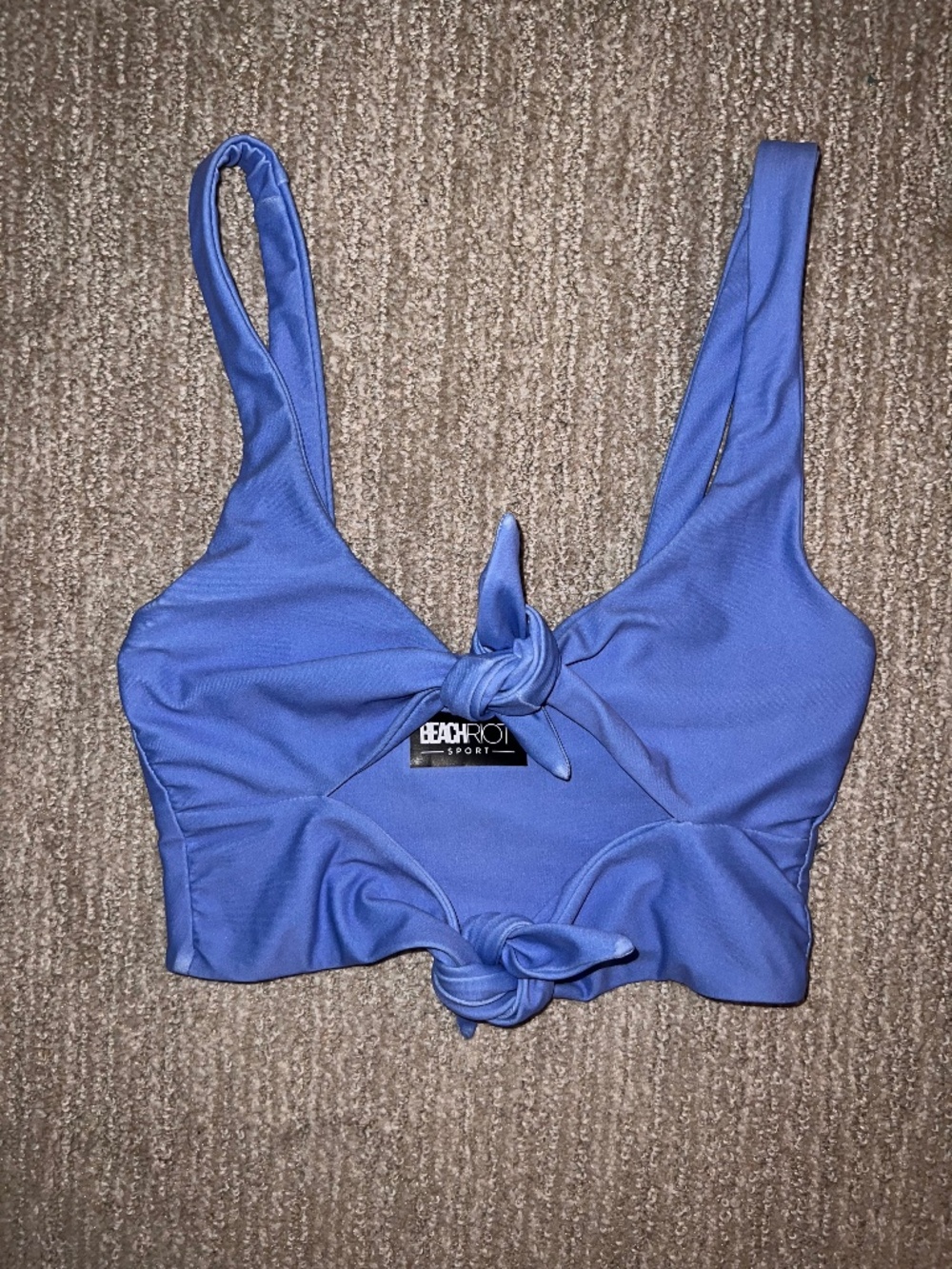 Beach riot tie front top athletic wear or beachwear size XS